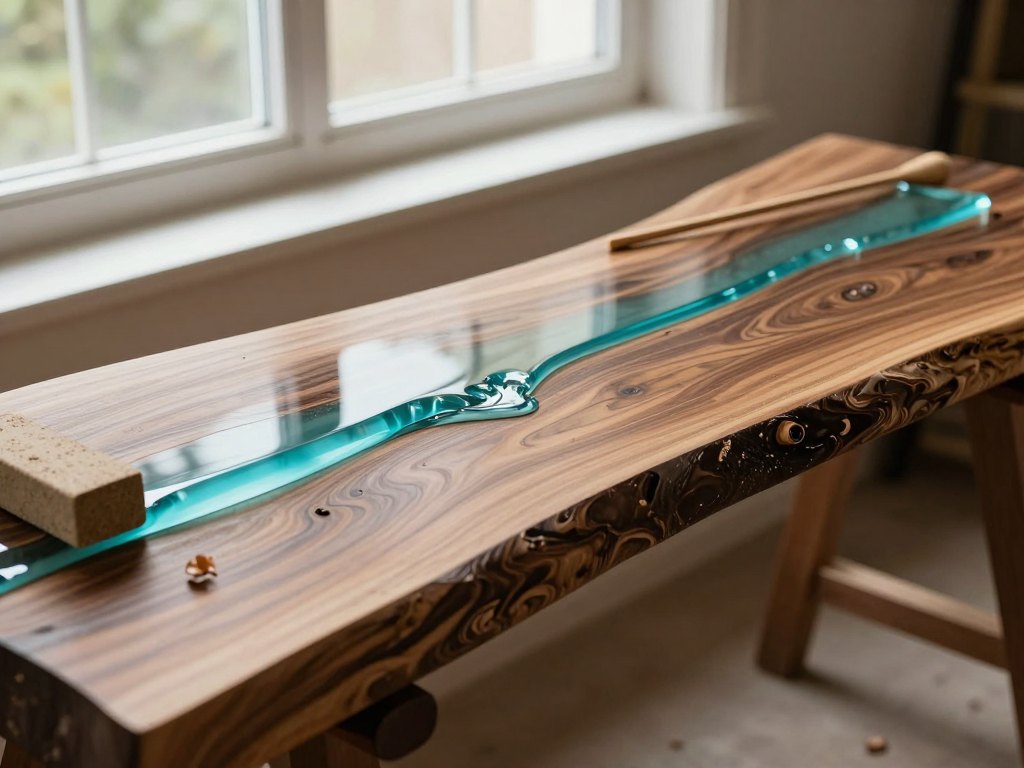 Epoxy Resin Clock Making