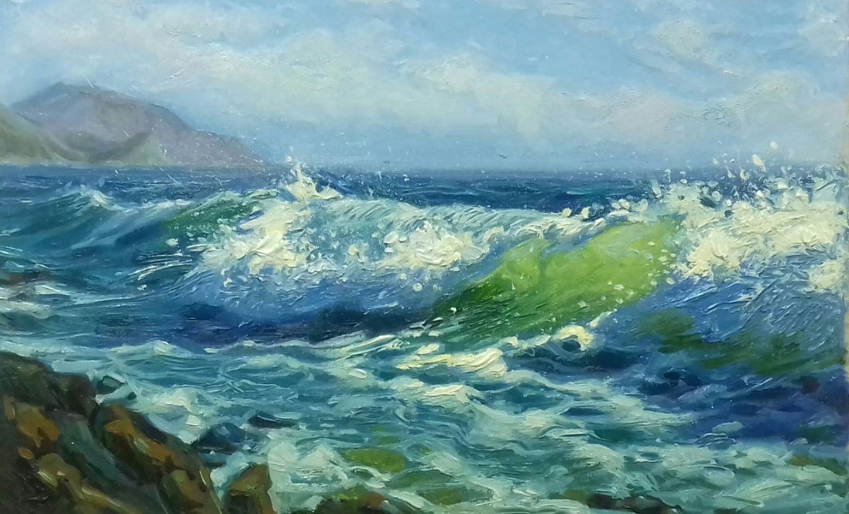 Golden Acrylic Painting for Beginners