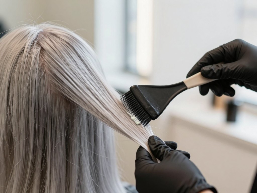 Grey Hair Colouring Techniques