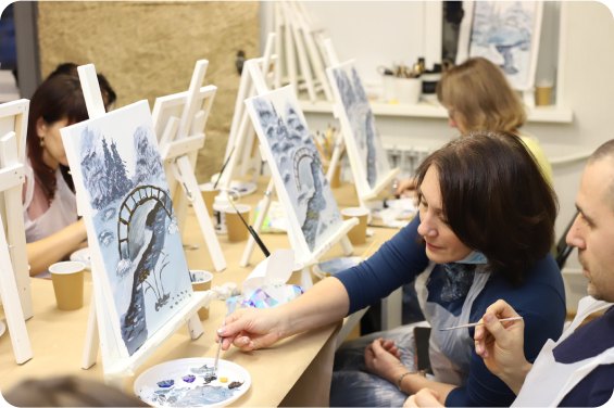 Literate Painting Made Simple