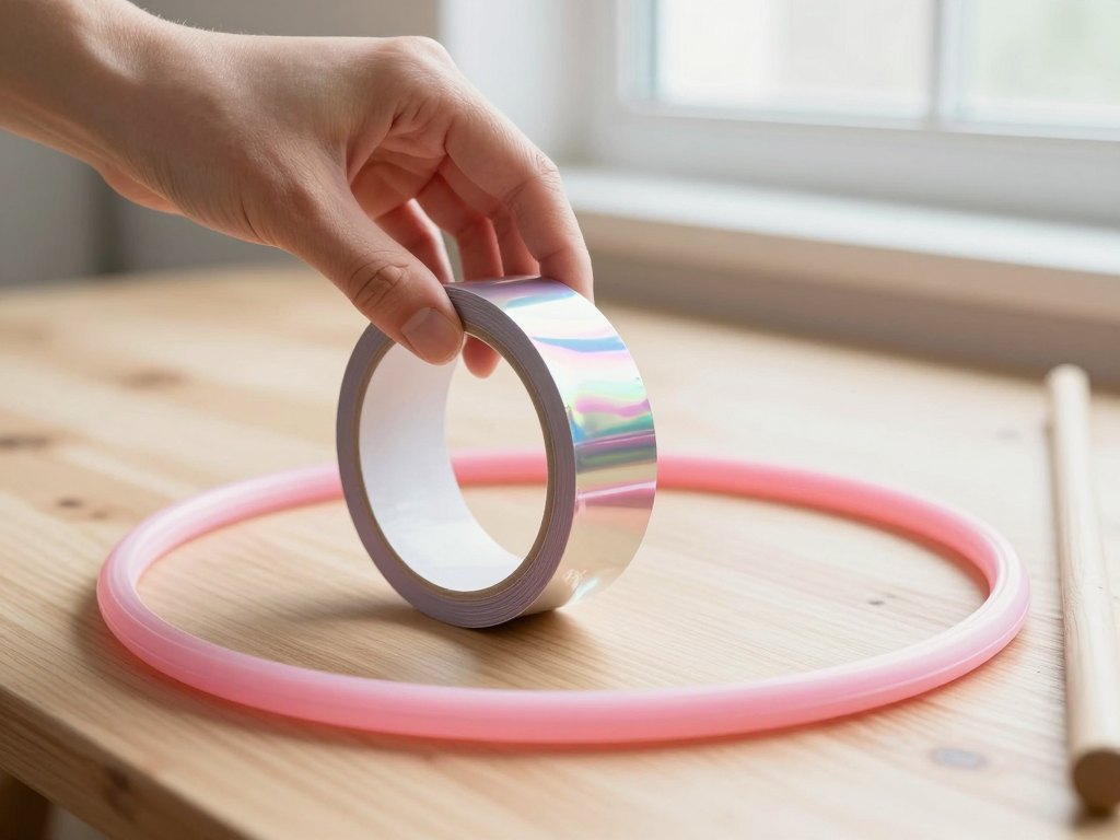 Decorating Rhythmic Gymnastics Apparatus