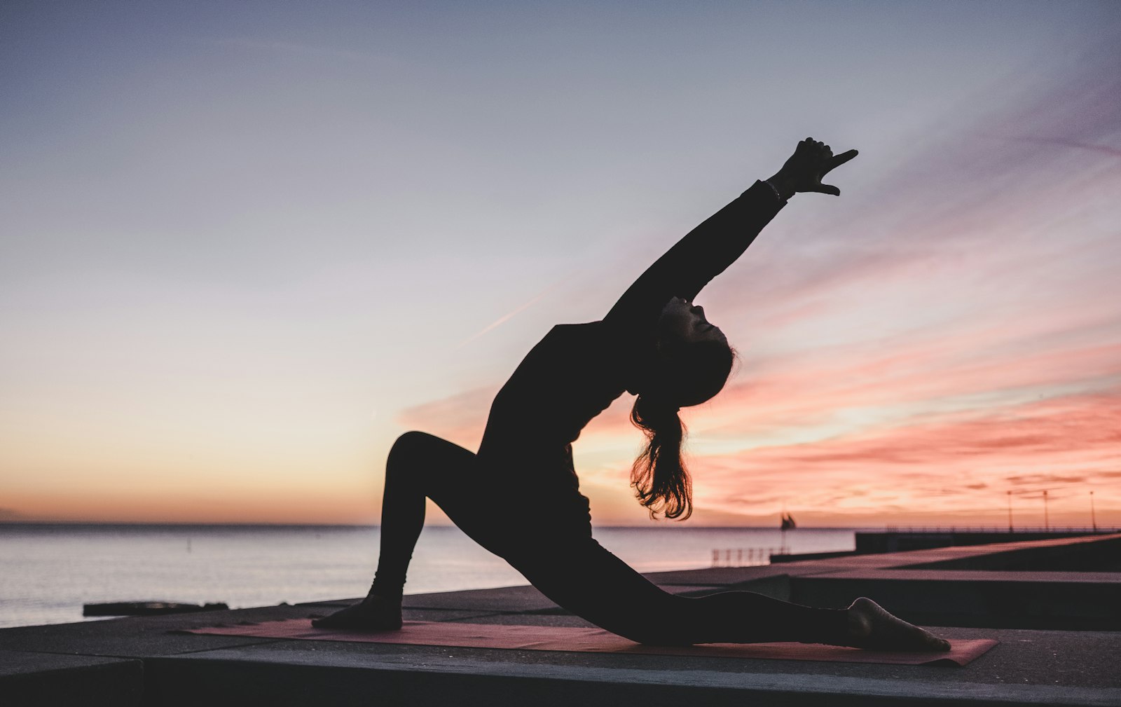 Meditation practice in a calm room